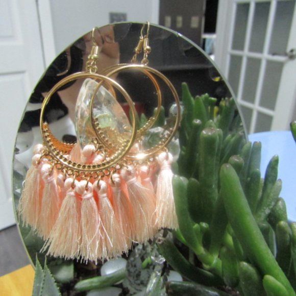 Tassel Earrings - Picture 2 of 3